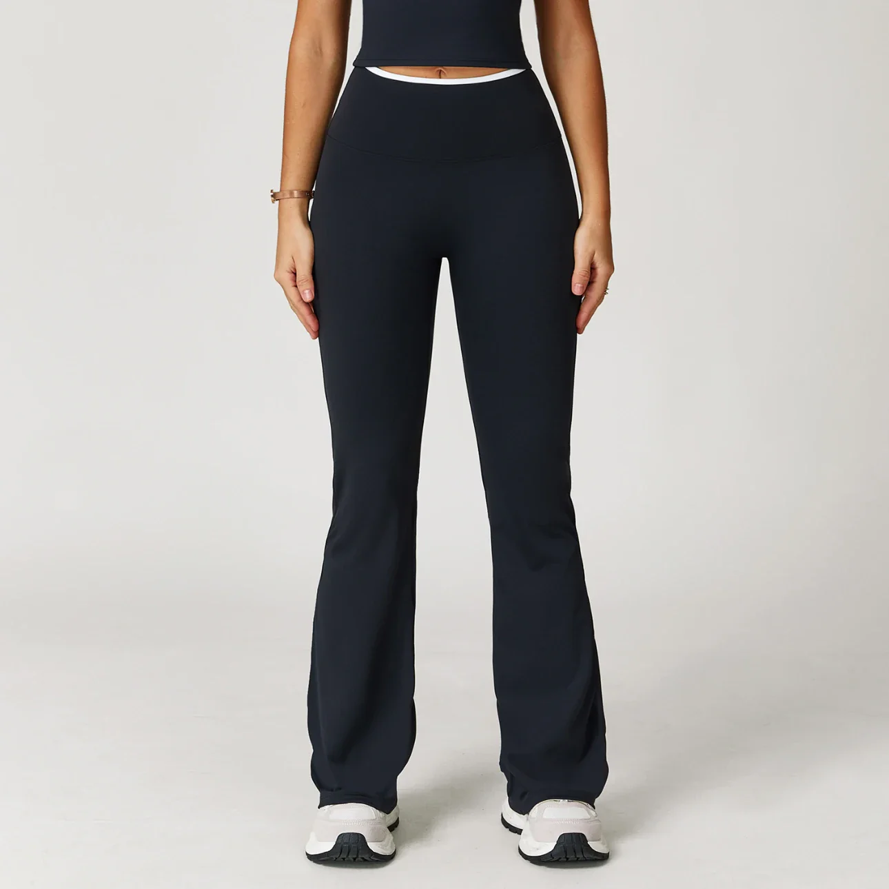 High Waist Yoga Fitness Flared Pants