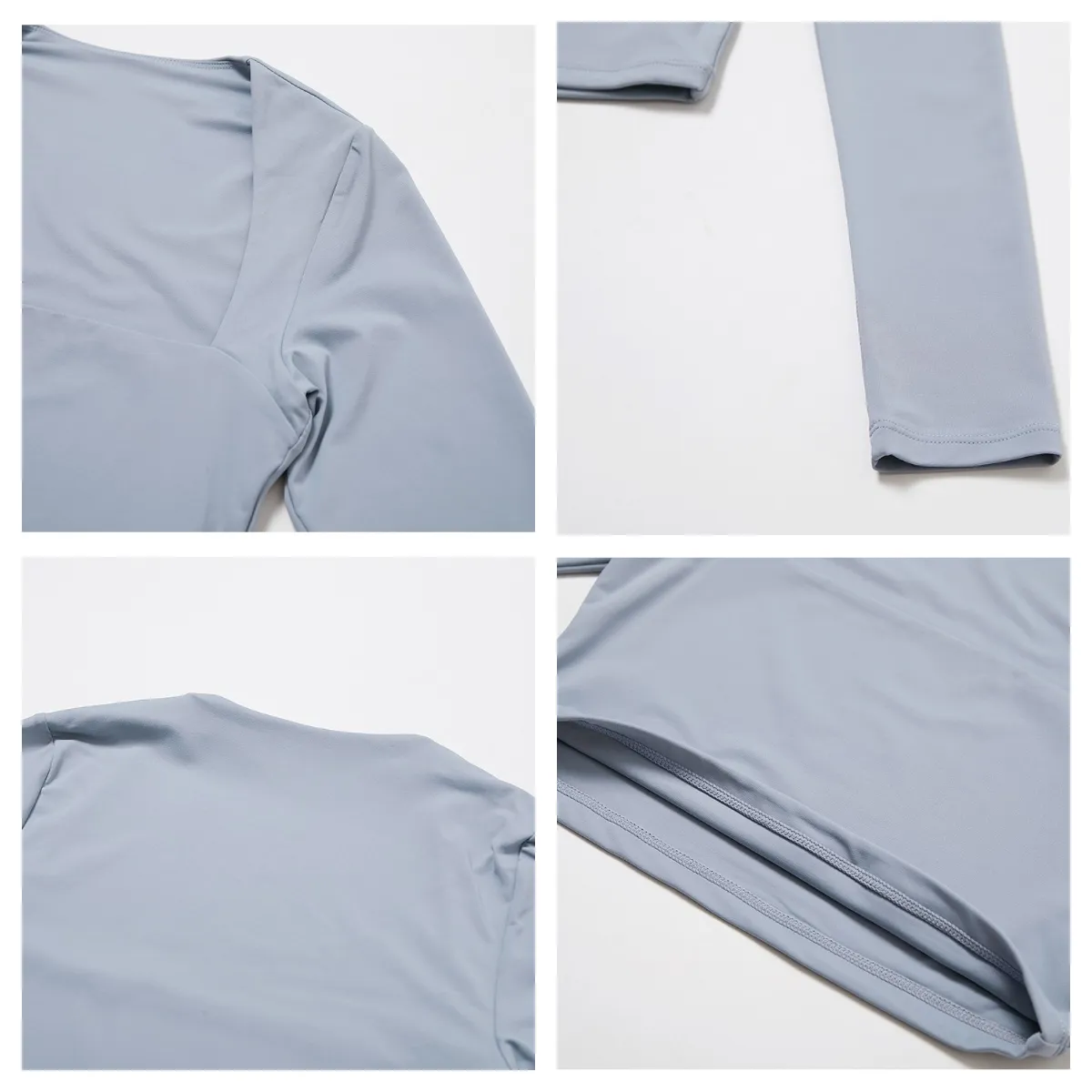 Long Sleeve Yoga Crop Top