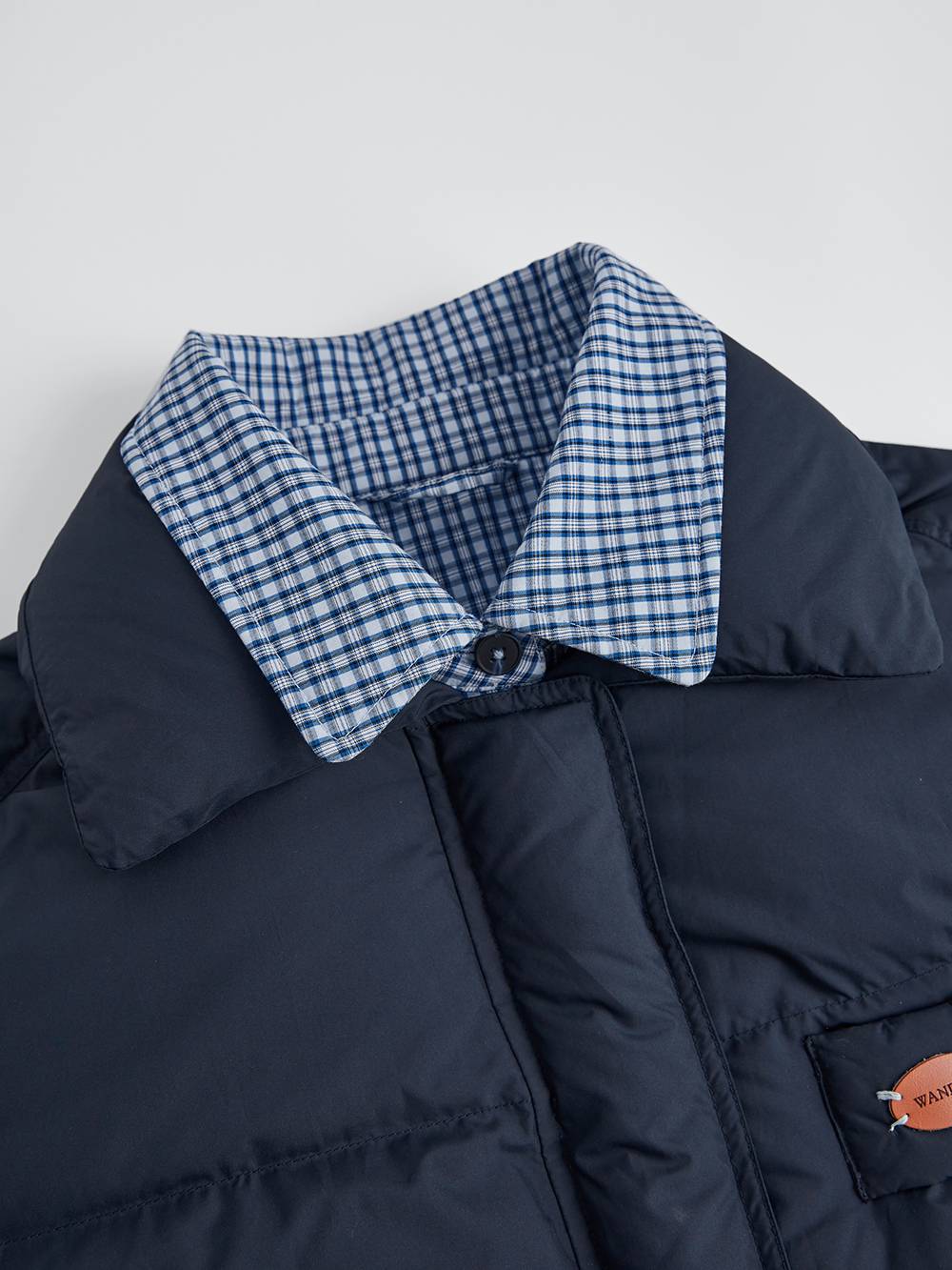 Layered Look Puffer Jacket