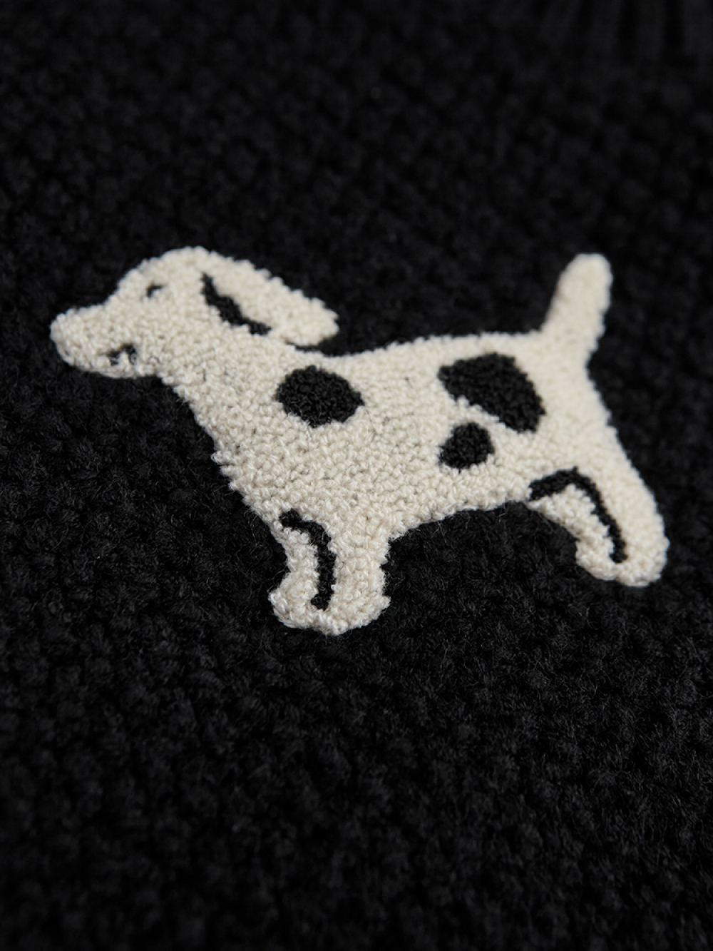 Puppy Cardigan Sweater