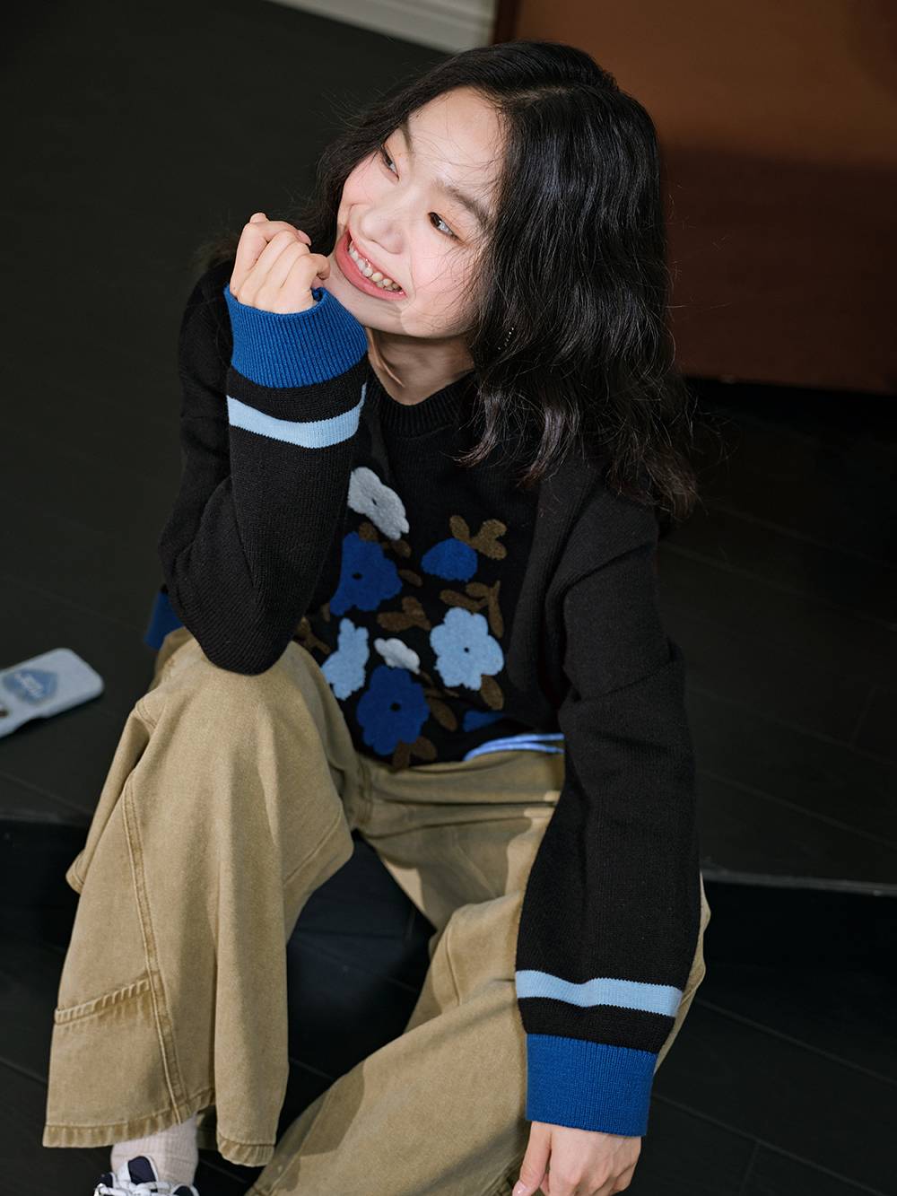 Floral Sweater