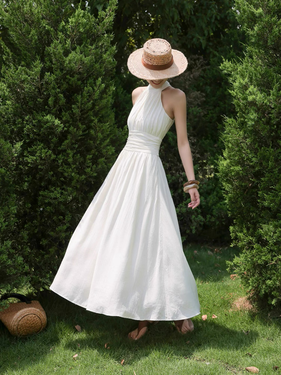 Maysha Halter Neck Dress