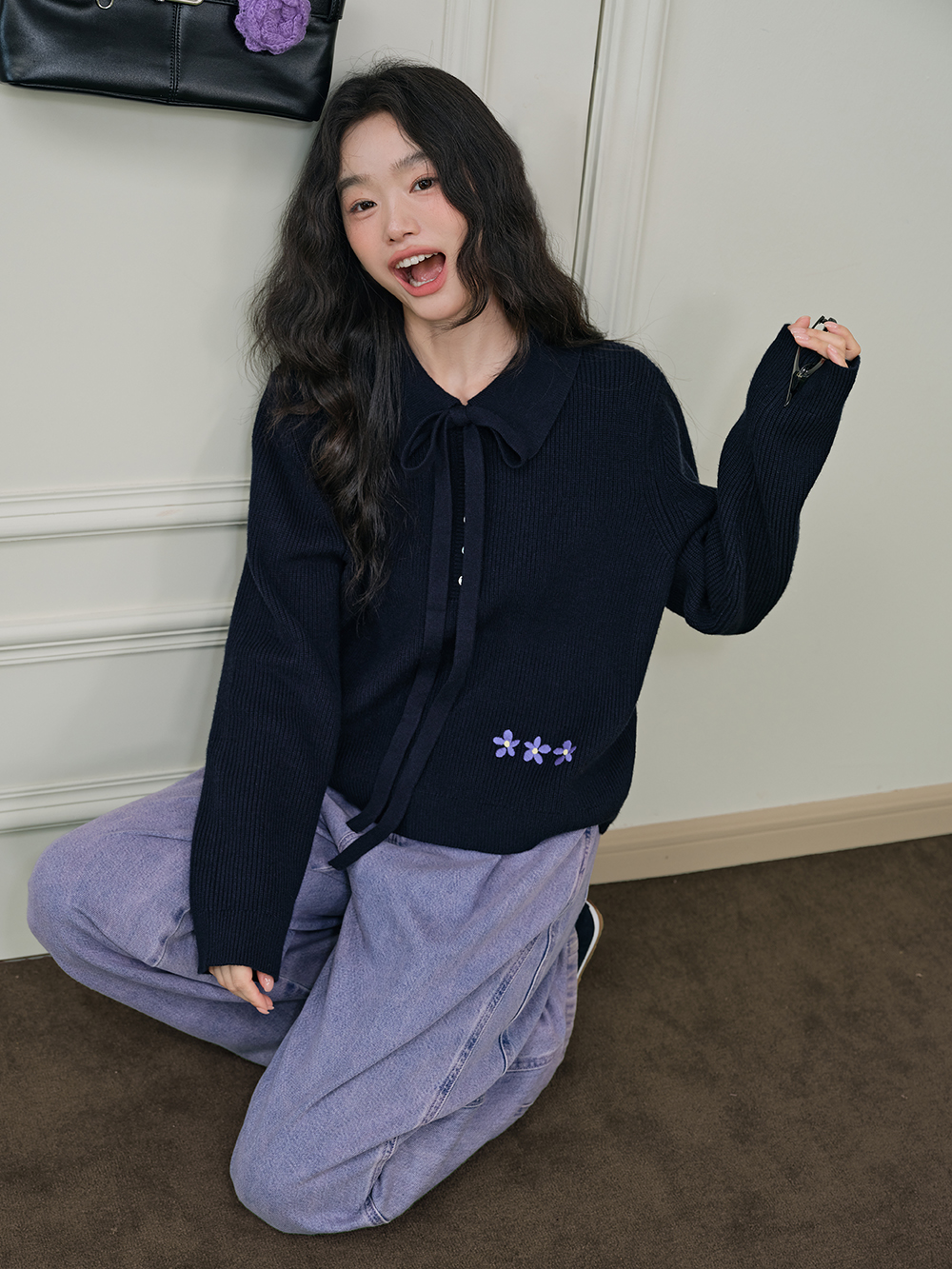 Polo Collar Sweater