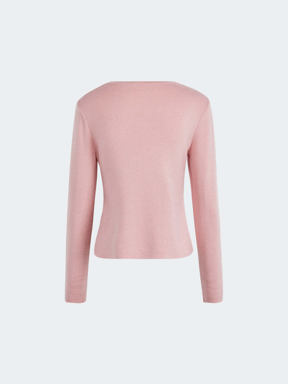 Front Cut-Out Knit Top