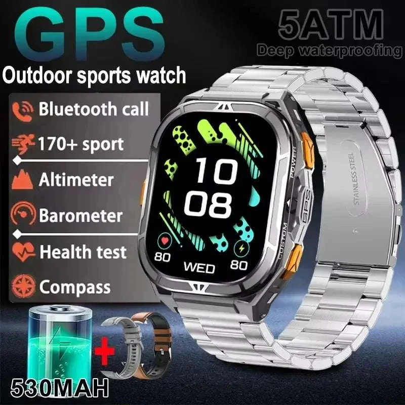 Terra-X GPS Rugged Smartwatch | 1.96