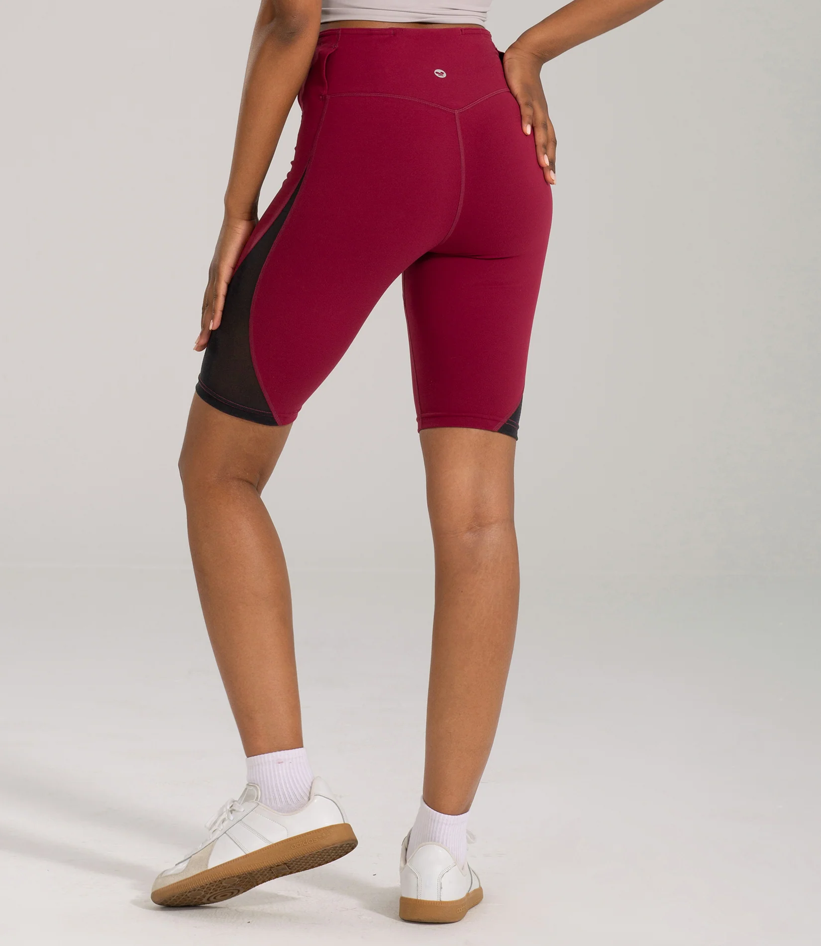 High-Waisted Biker Shorts