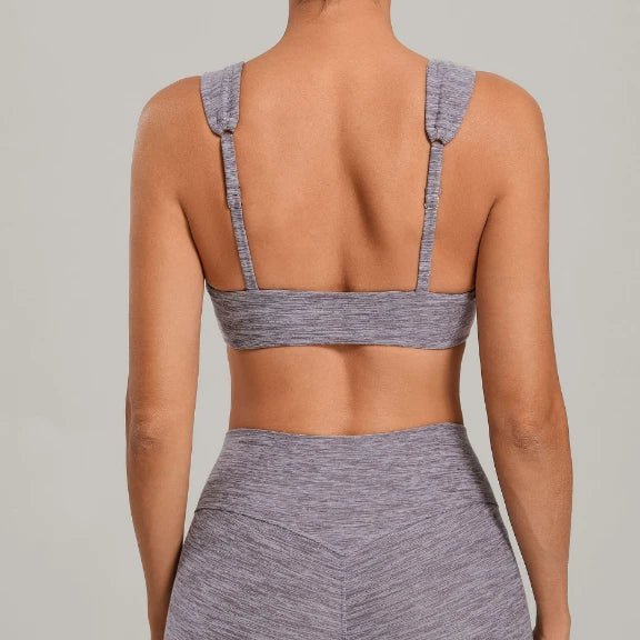 Women's Irregular Straps Yoga Sport Bra