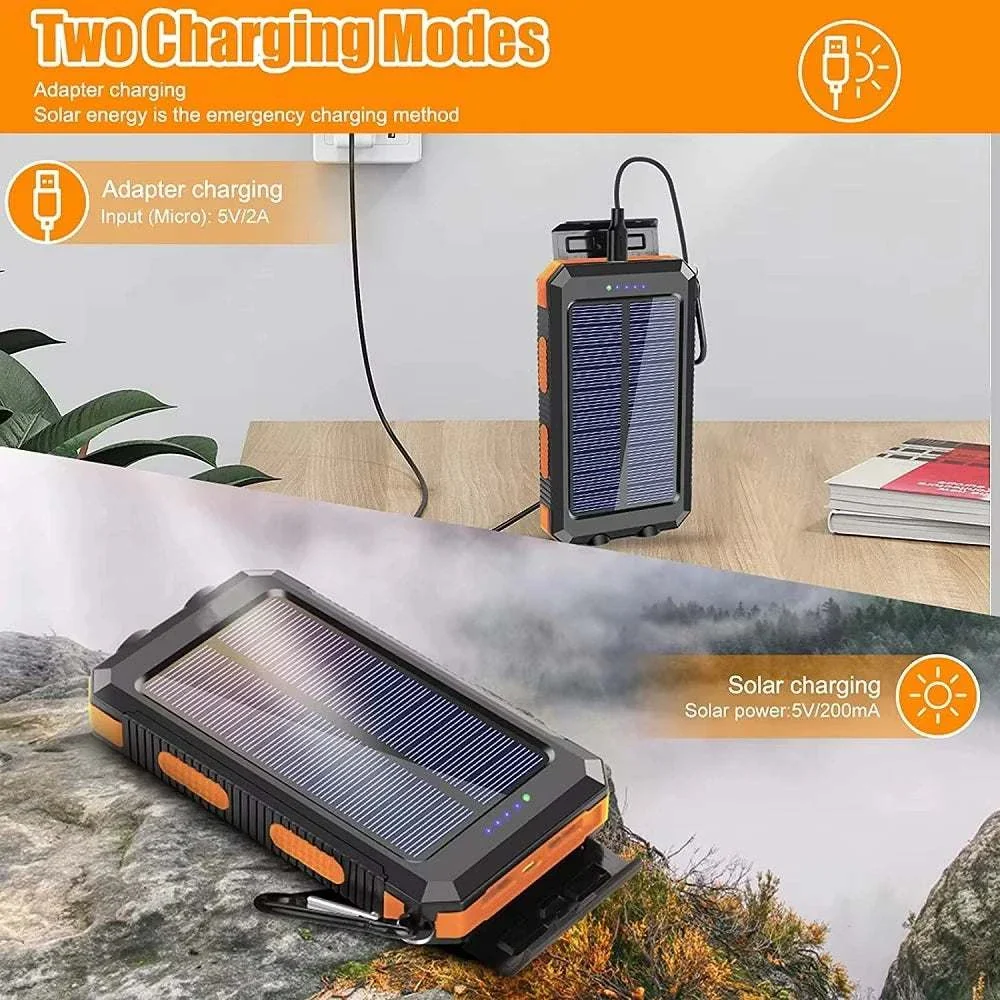 80000mAh Solar Fast Charging Power Bank