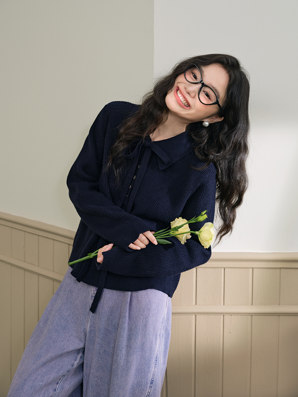 Polo Collar Sweater