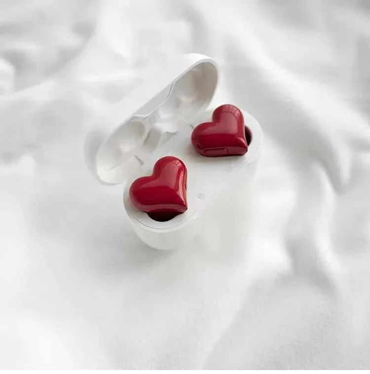 Love Heartbuds Bluetooth 5.3 Wireless Earbuds with HiFi Stereo