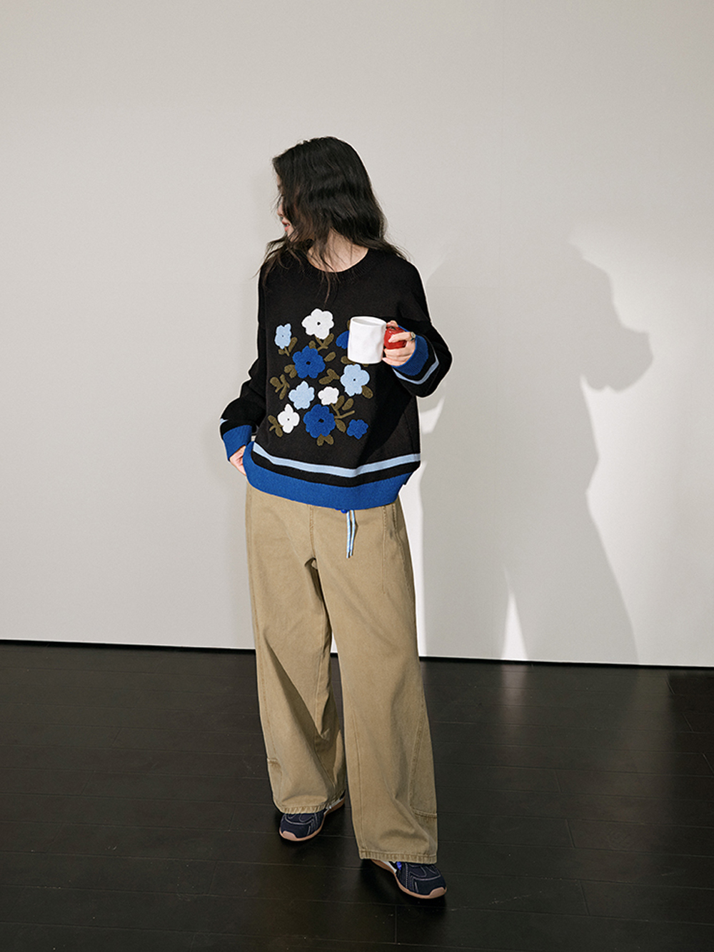 Floral Sweater