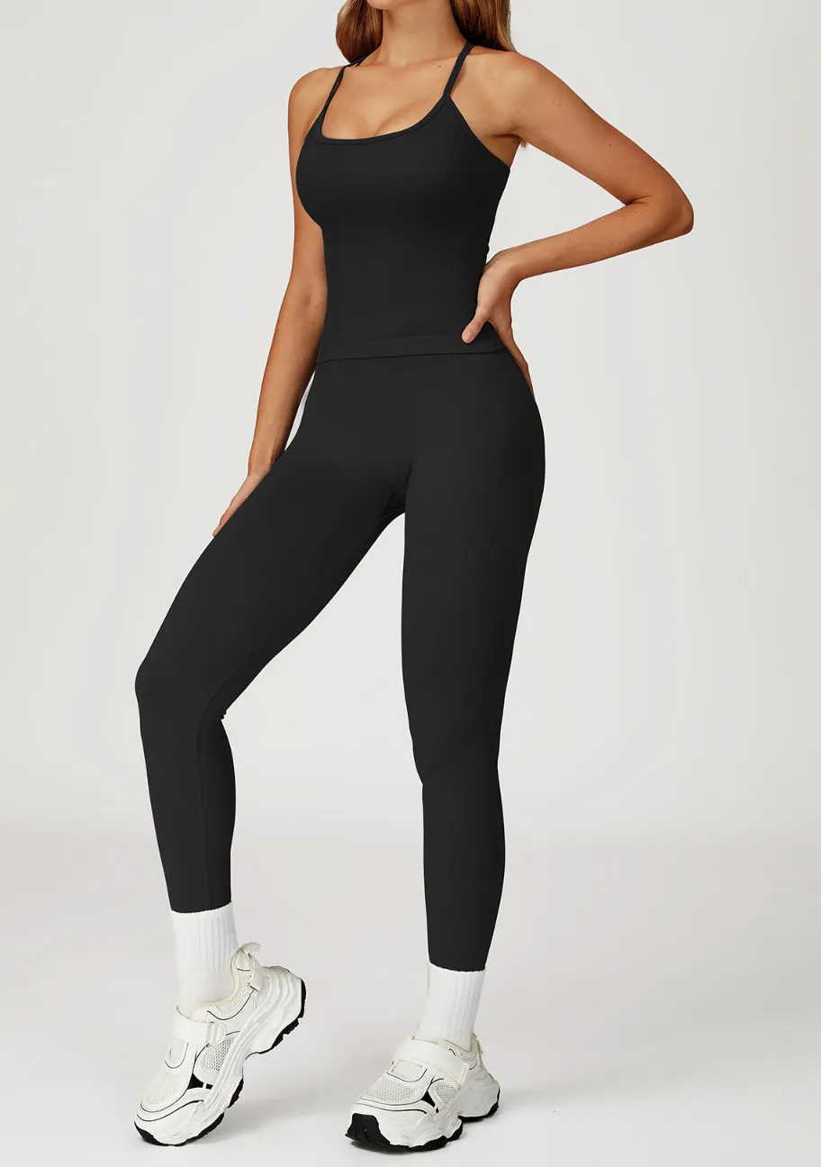 Seamless New Cross-strap Beautiful Back Yoga Vest