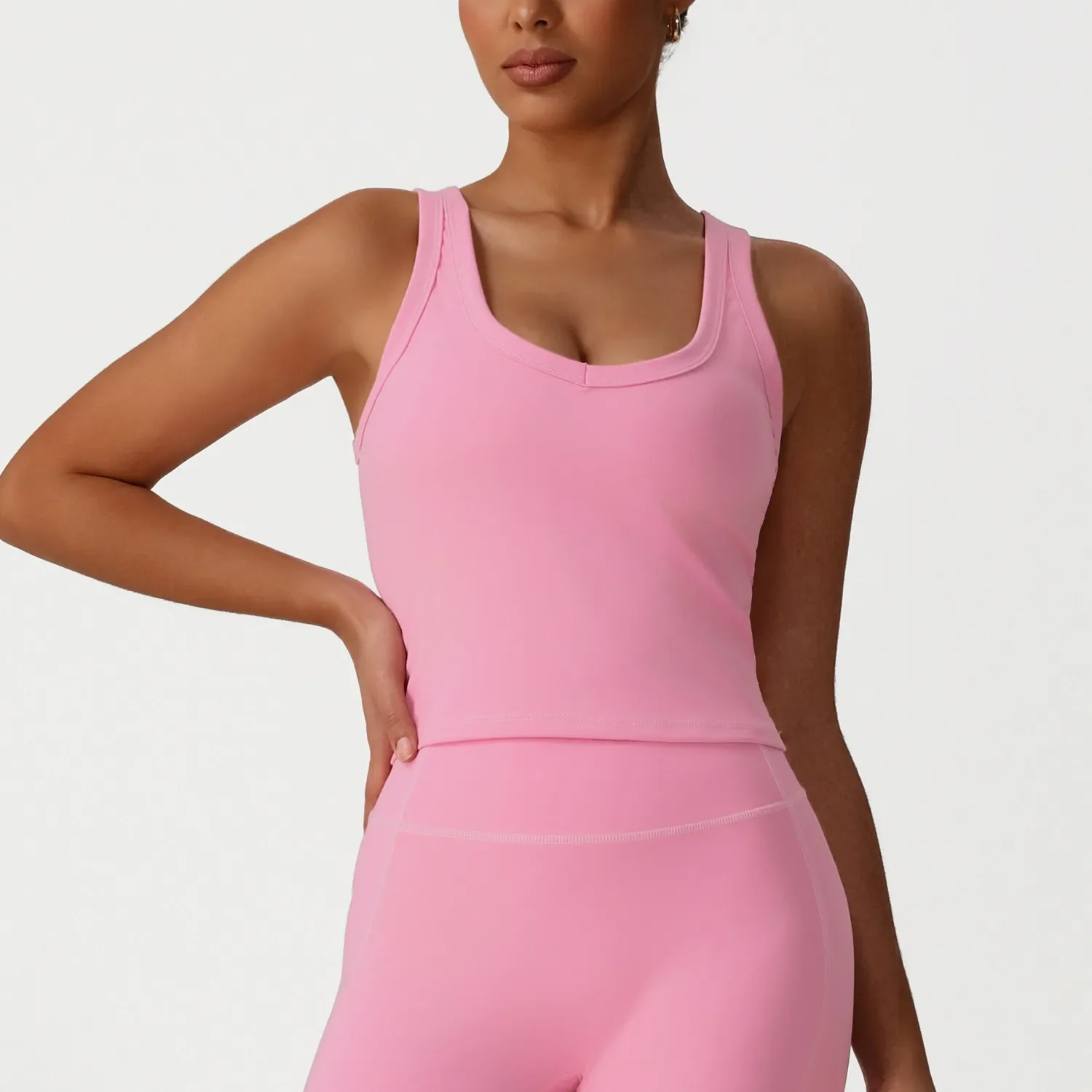 High-Elastic Fitness Shaping Sports Vest