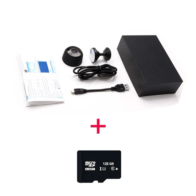 Mini Home Camera Security WiFi, Night Vision 1080 P Wireless Surveillance Camera