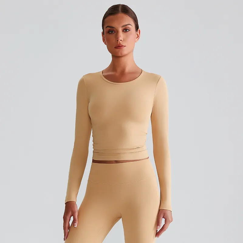 Recycled Slim Fit Yoga Long Sleeve Top
