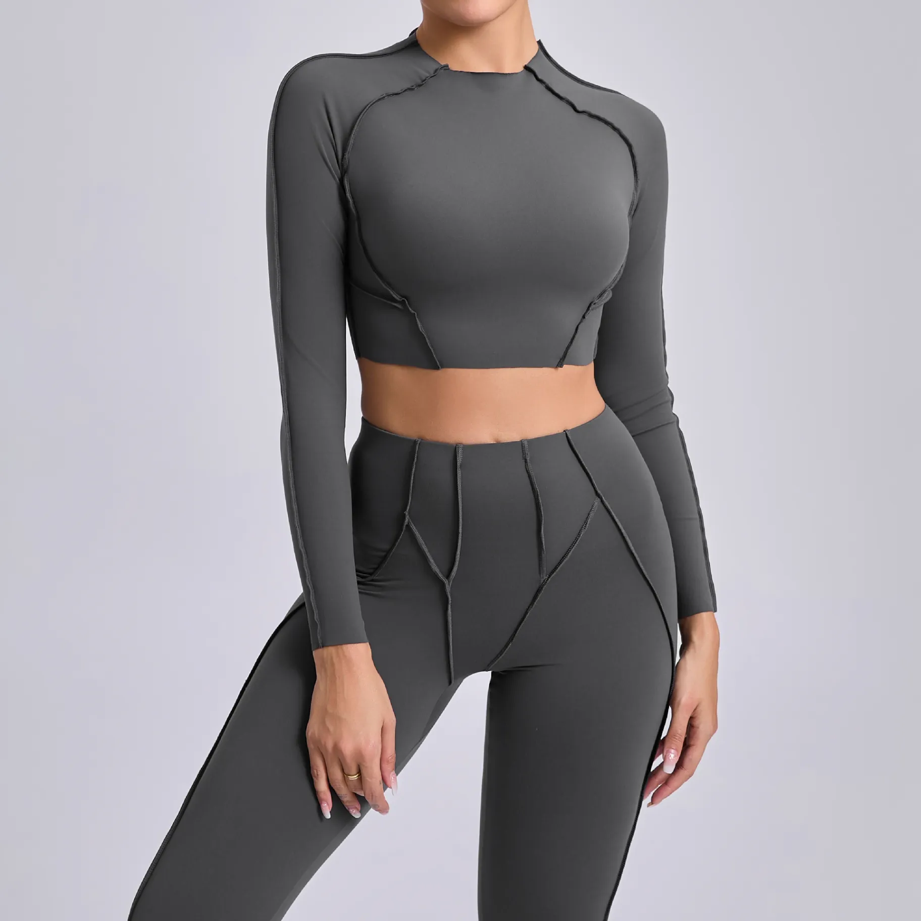 Tight Quick-drying Yoga Long Sleeve Top