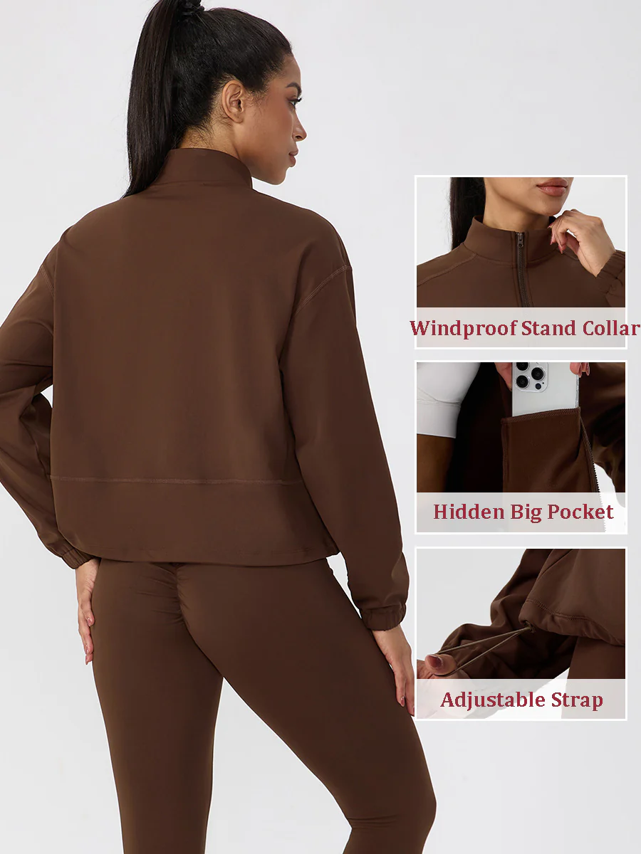 Outdoor Running Fitness Sports Jacket For Women 