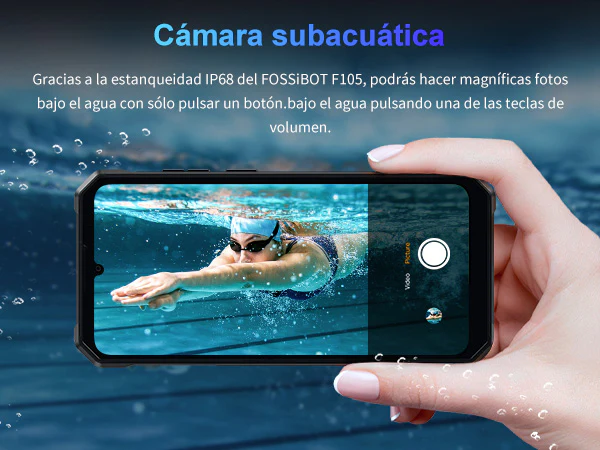Celular Fossibot F105 Pro Dual Sim 64 Gb 4 Gb Ram 10300 Mah
