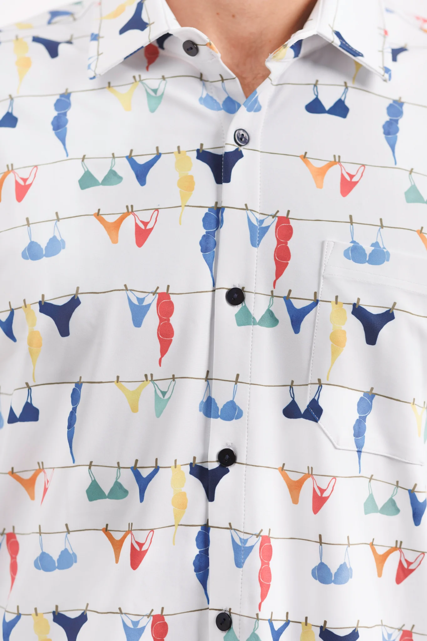The Boatyard Button Down - Nude Beach