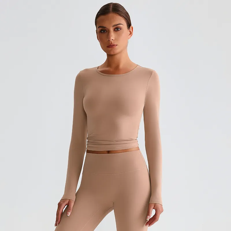 Recycled Slim Fit Yoga Long Sleeve Top