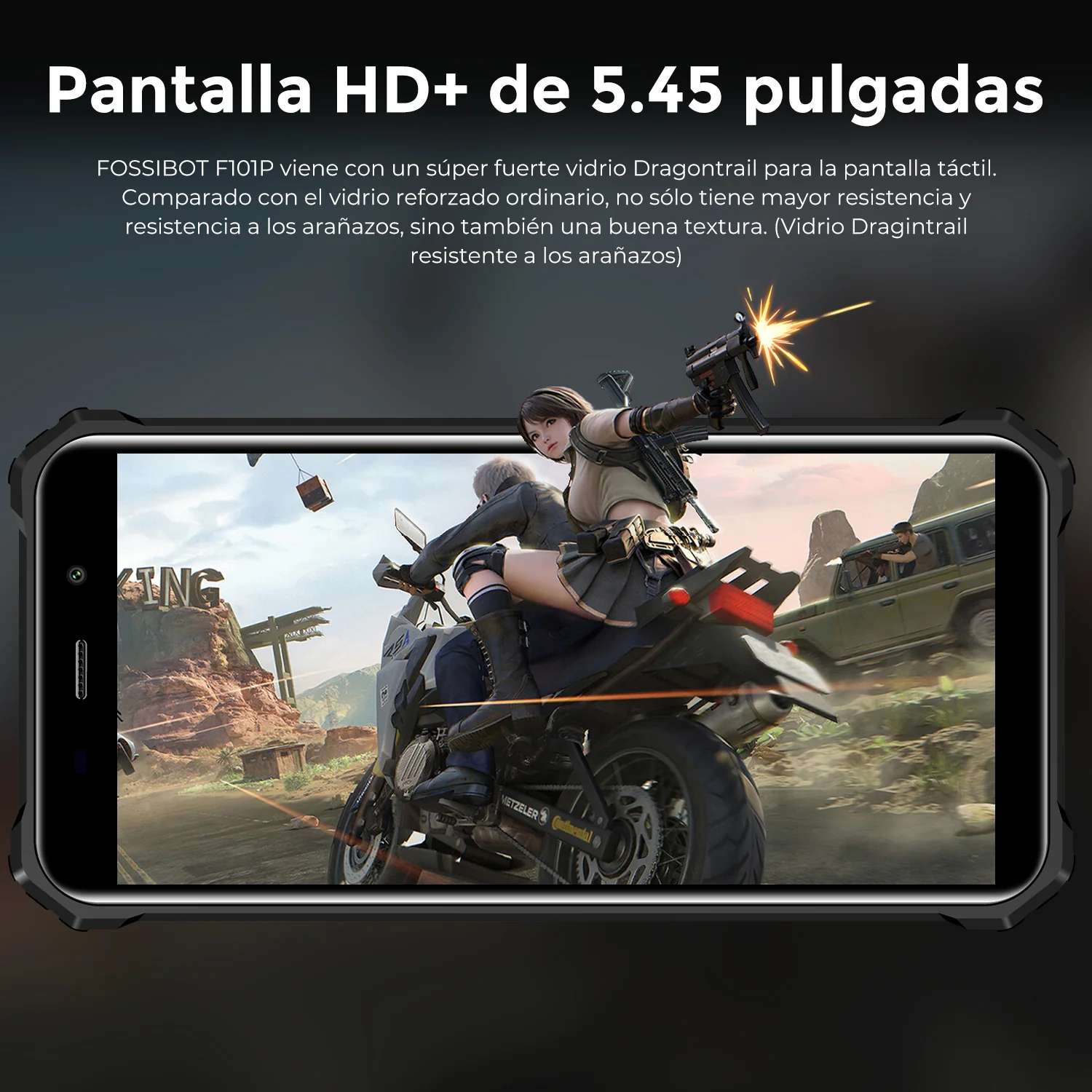 Fossibot F101p 5.45 Rugged Smartphone 4+64gb