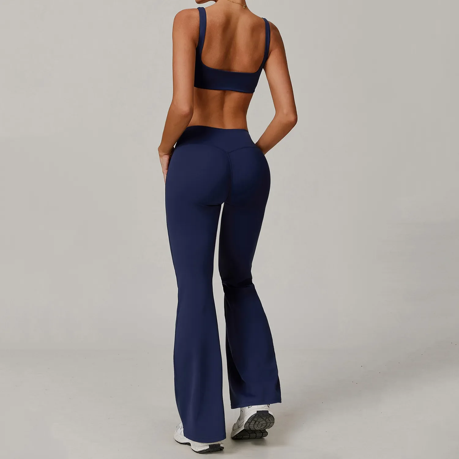 Quick Dry Yoga Fitness Flared Pants