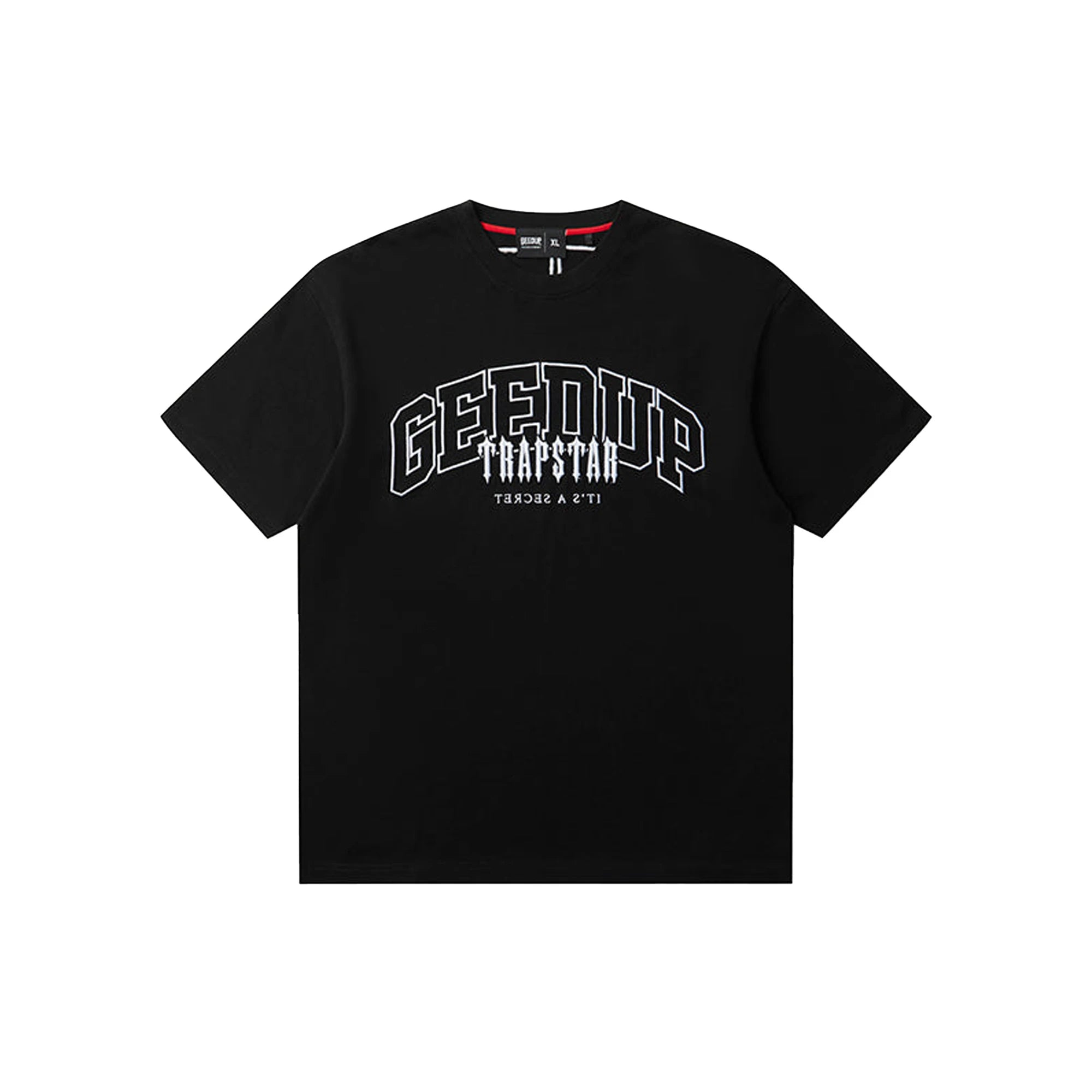 Geedup Team Logo x Trapstar Irongate T-Shirt 'Black' (2025)
