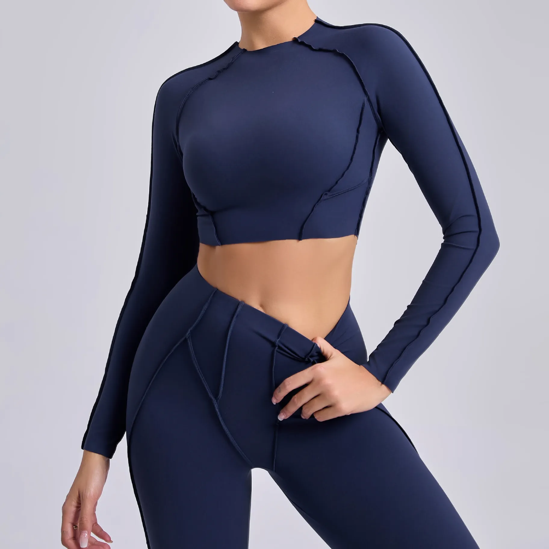 Tight Quick-drying Yoga Long Sleeve Top