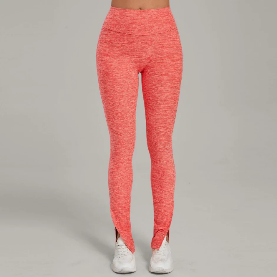 High Waist Slightly Flared Casual Athletic Pants