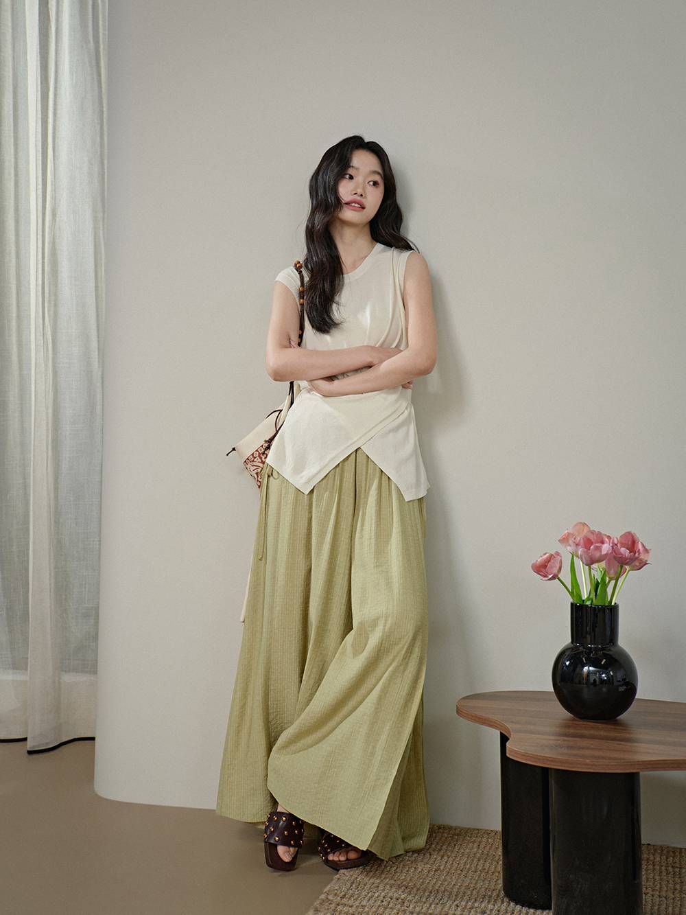 Elastic Waist Pants