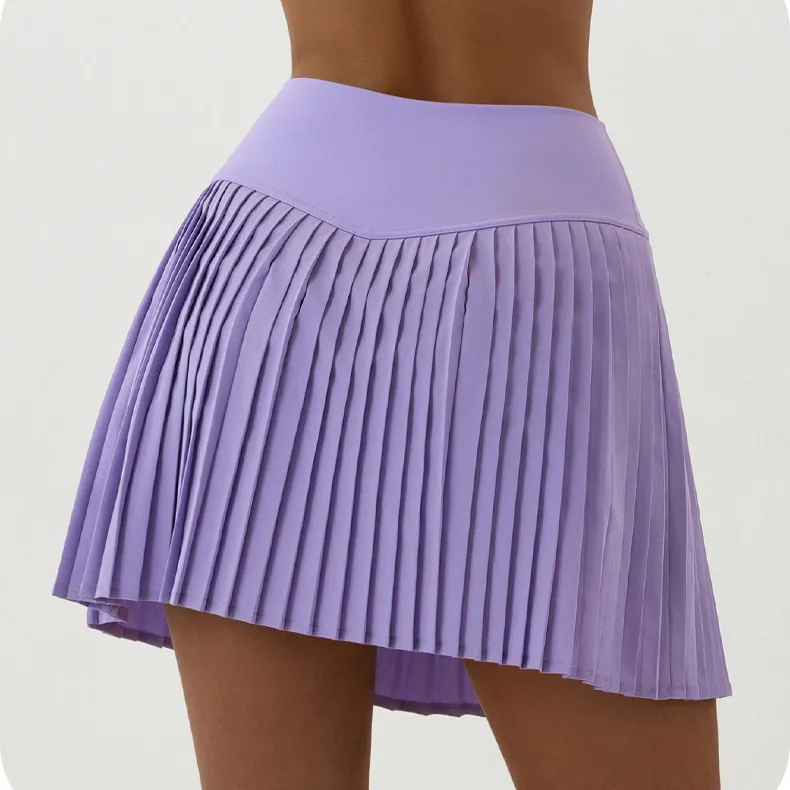 Cute Athletic Pleated Skirt