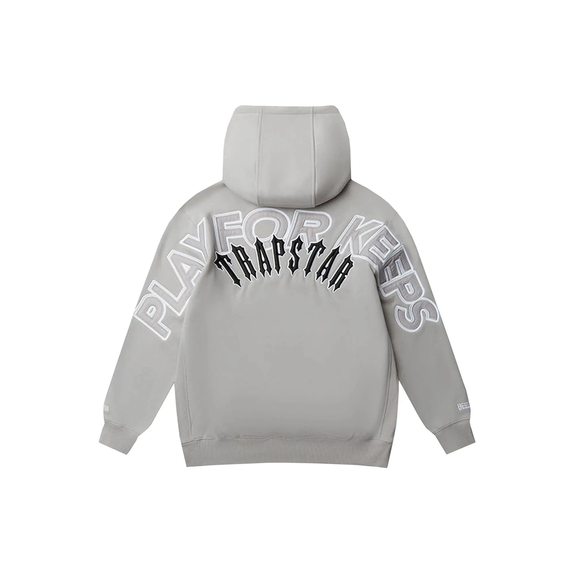 Geedup x Trapstar PFK x Irongate Hoodie 'Grey / Black' (2025)