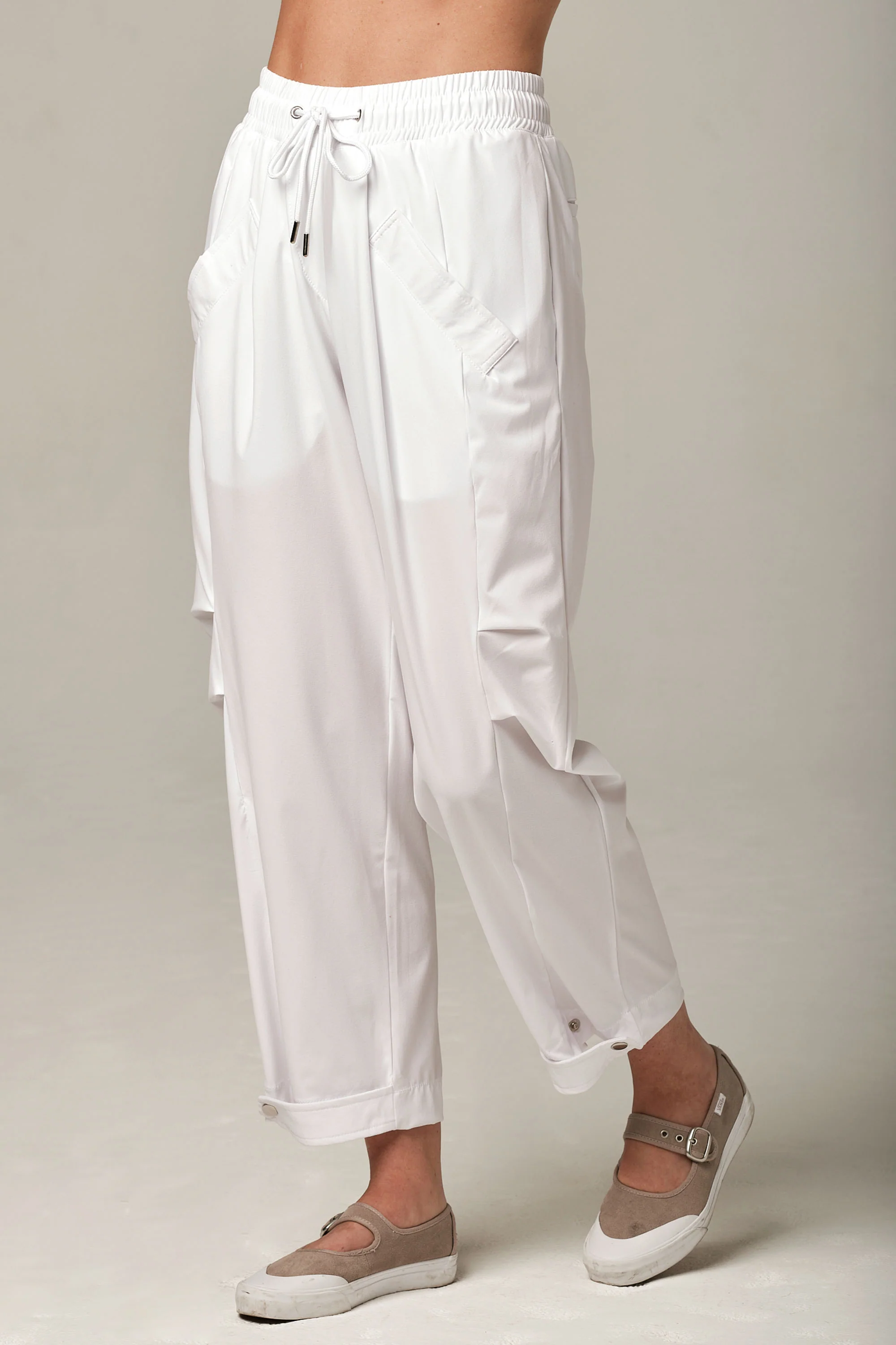 Big Deal White Jogger