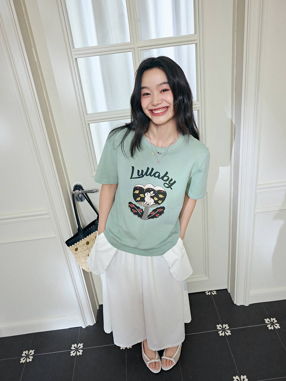 Elastic Waistband Pants