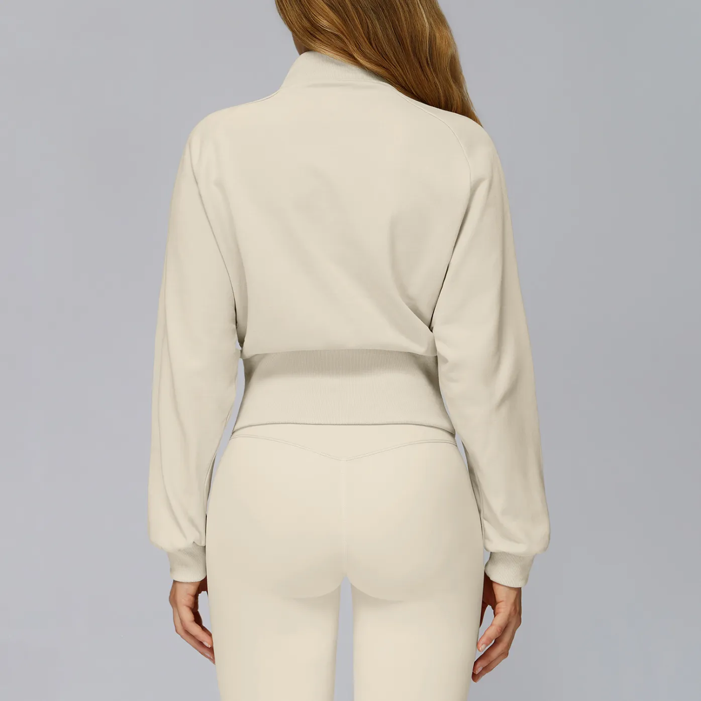 Stand-up Collar Sweatshirt Versatile Sports Jacket
