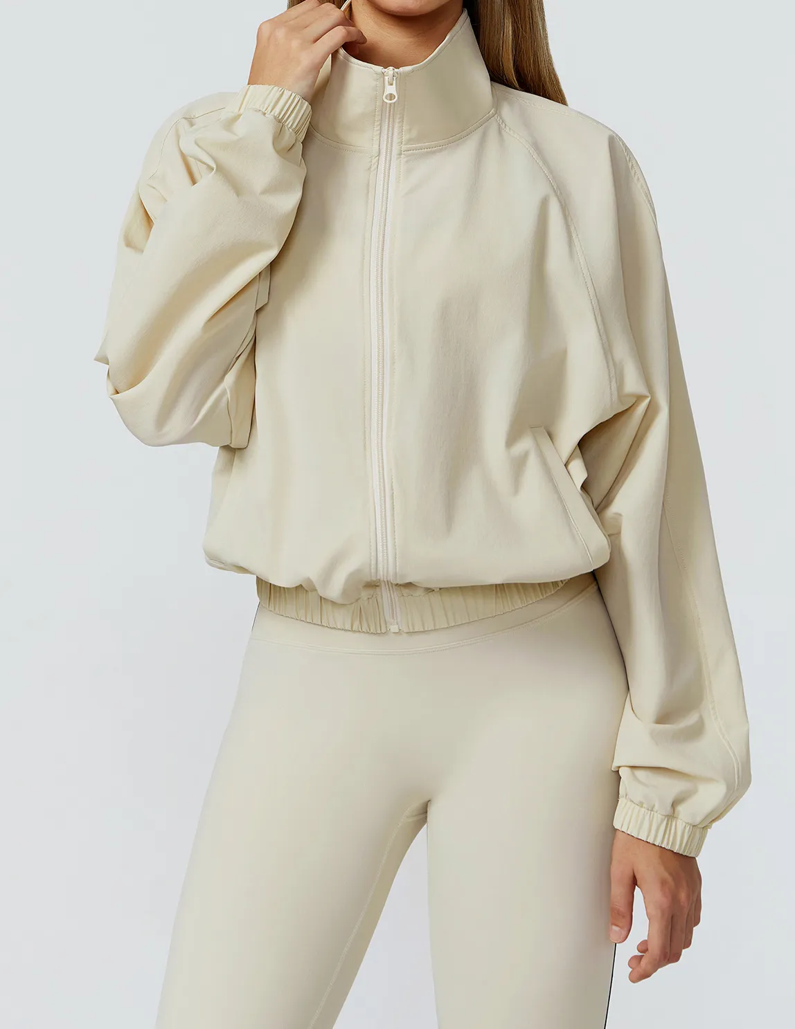 Quick-Dry Stand Collar Sports Jacket for Women