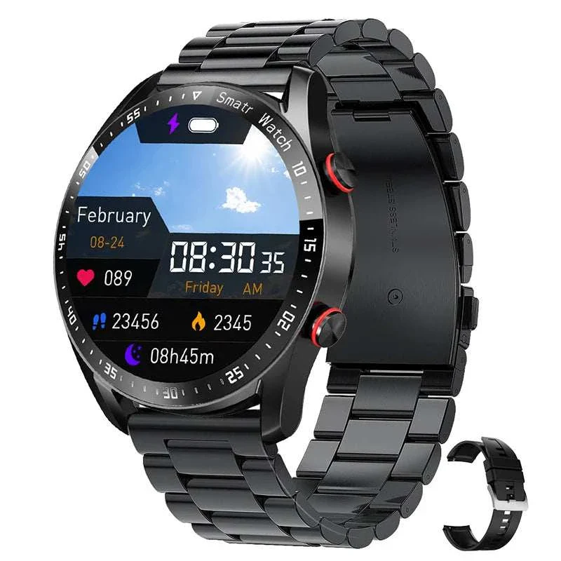 Prestige Pro ECG+PPG Smartwatch with Steel Bracelet