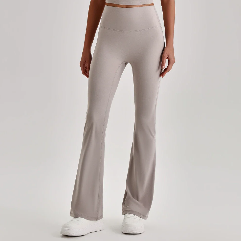 Naked-Feel High-Waisted Flared Yoga Pants