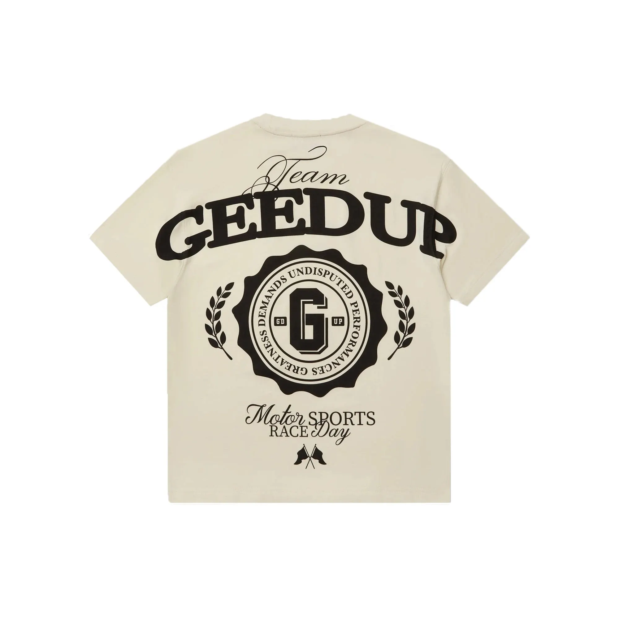 Geedup G Stamp T-Shirt 'Cream / Black' (2025)