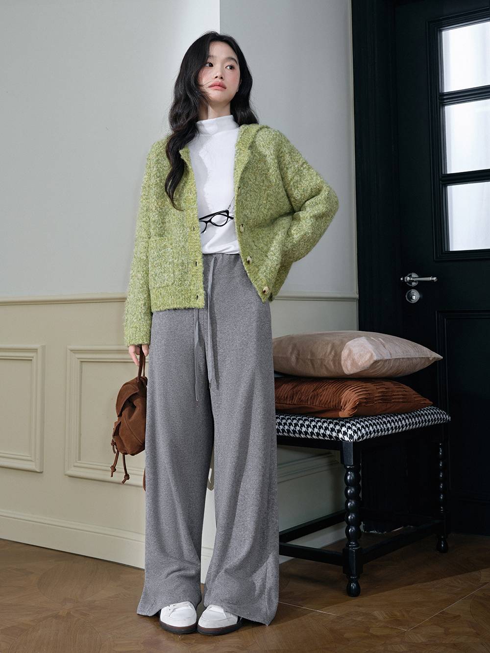 Straight-Leg Sweatpants