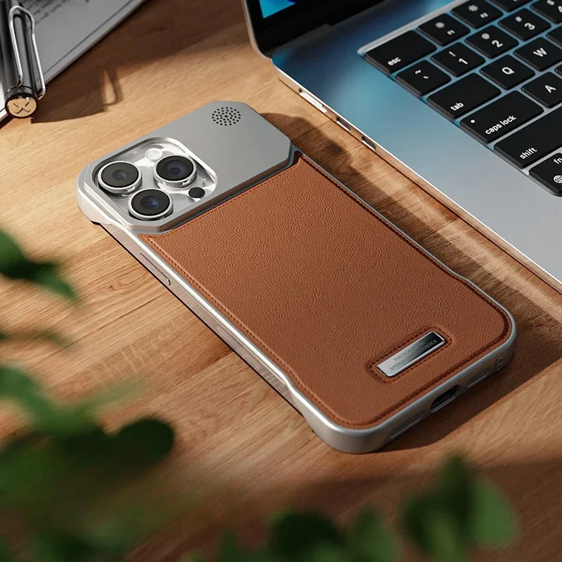 Apple iPhone - Luxury Sleek Leather Case