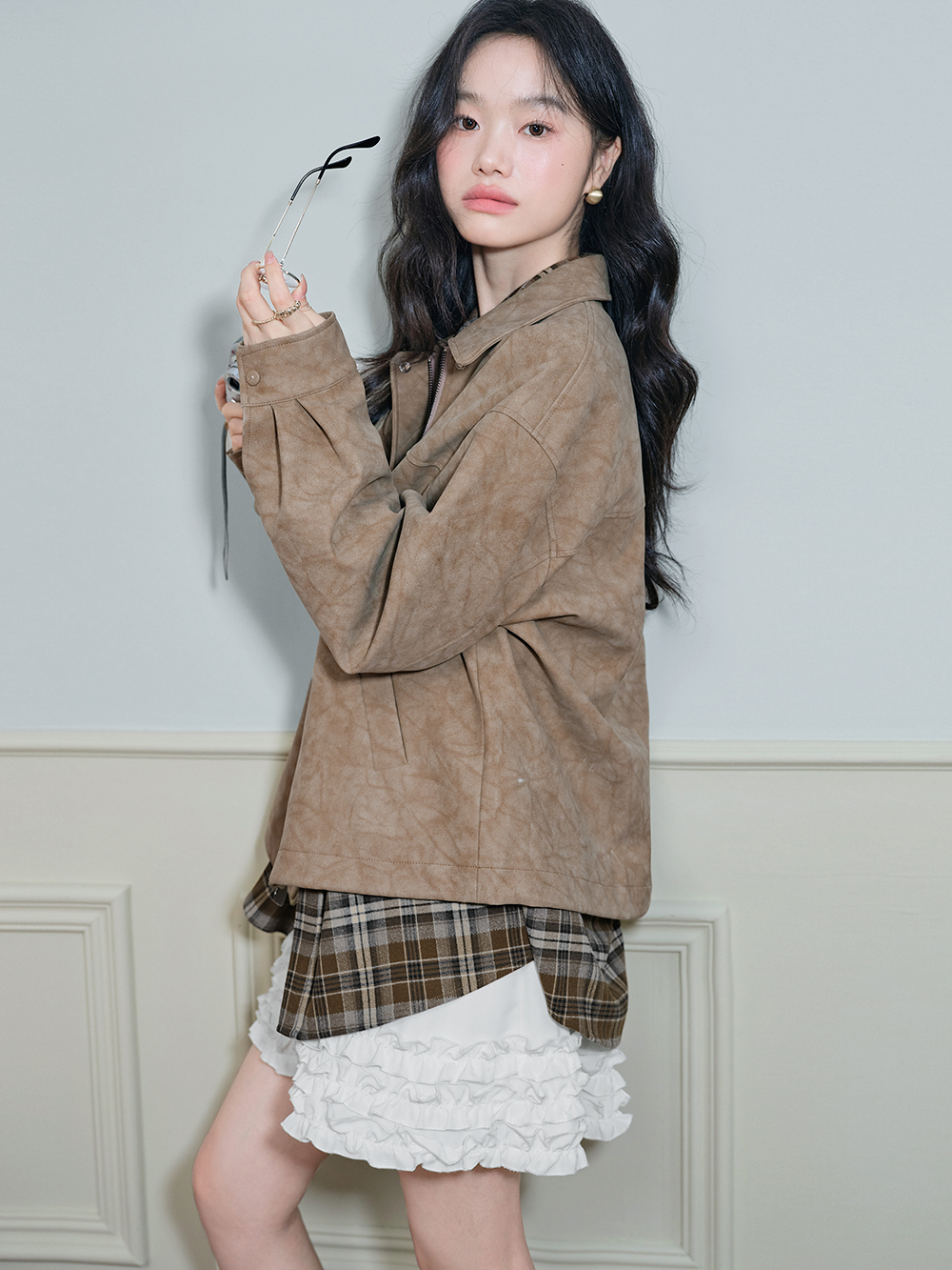 Faux Leather Jacket