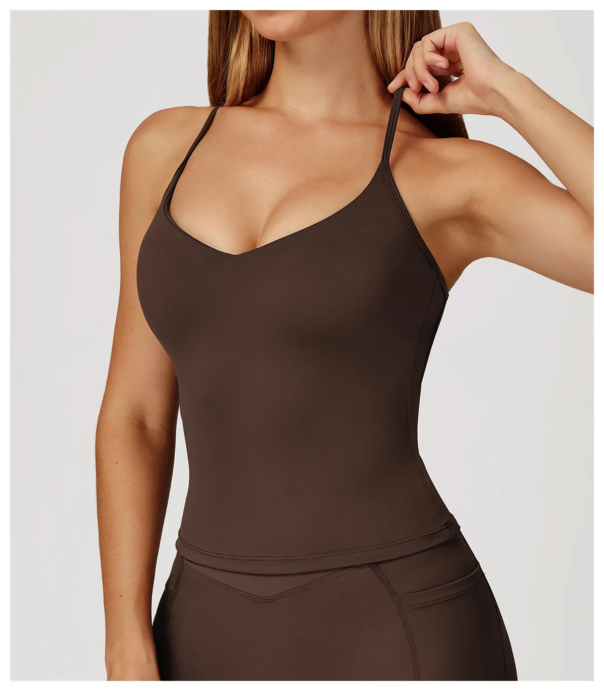 Cross Back Quick-Drying Fitness Yoga Vest