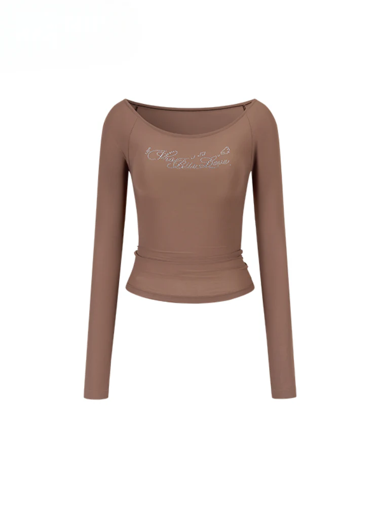 One-shoulder Skin-friendly Top