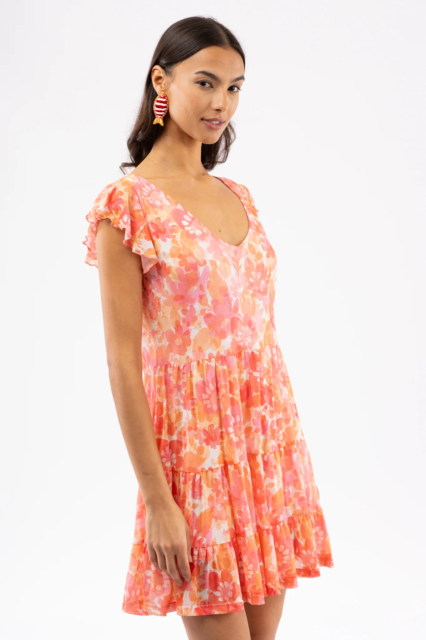 The Delaney Dress - Dusk Flora