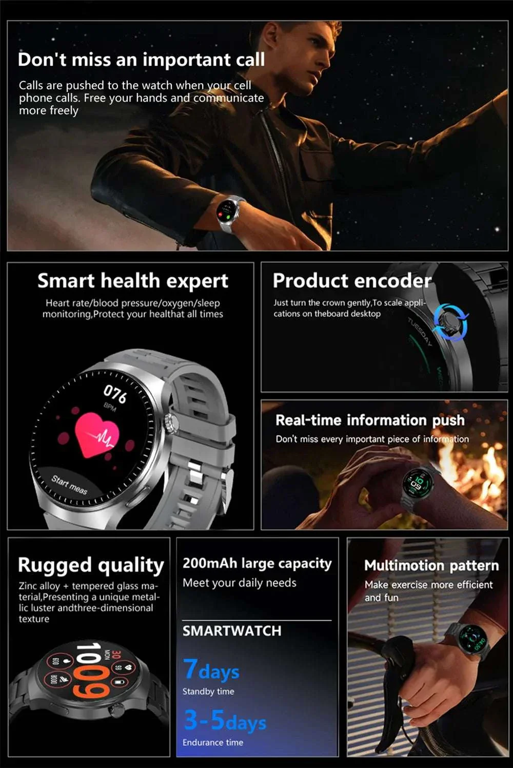 GT4 Pro Executive Smartwatch | 1.52