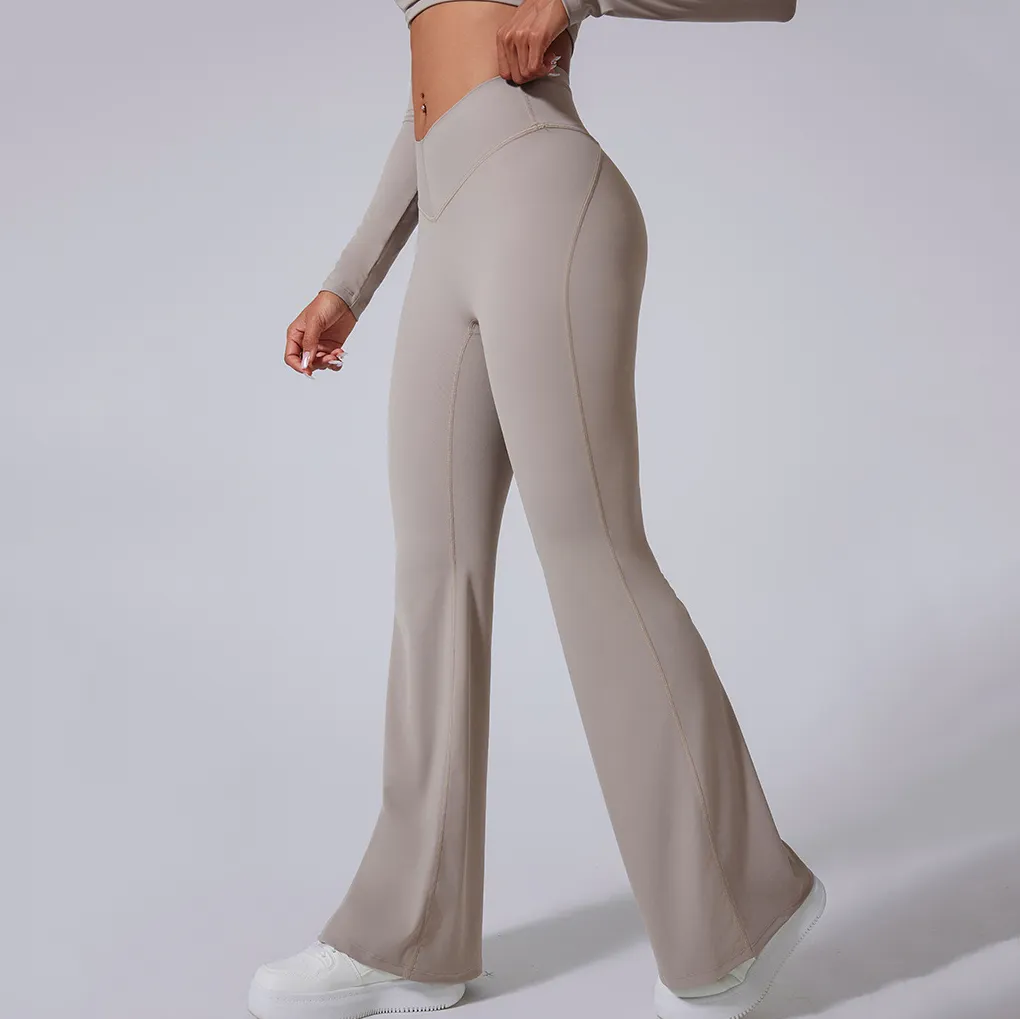 High Waist Flare Pants