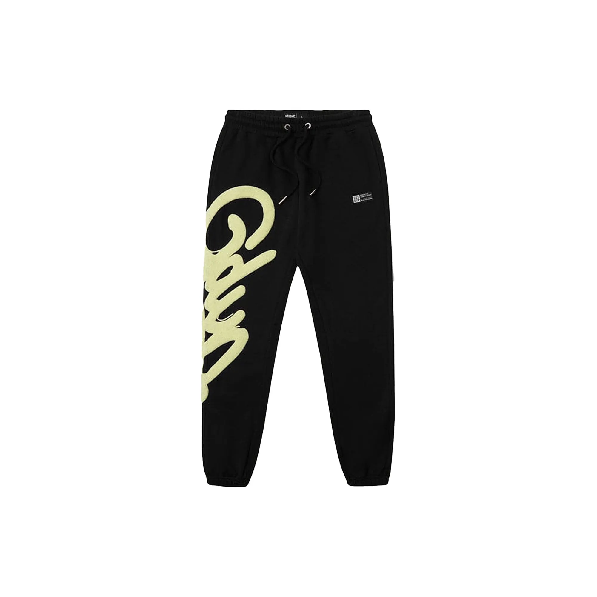 Geedup Handstyle Logo Trackpants 'Black / Sorbet' (2025)