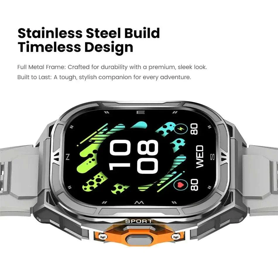 Terra-X GPS Rugged Smartwatch | 1.96