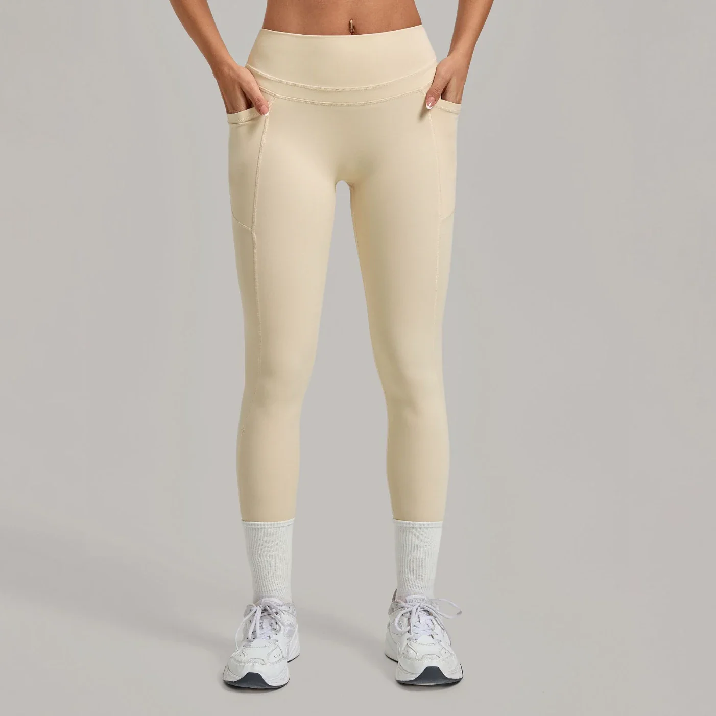 Women's Hip-lifting Yoga Leggings With Pockets